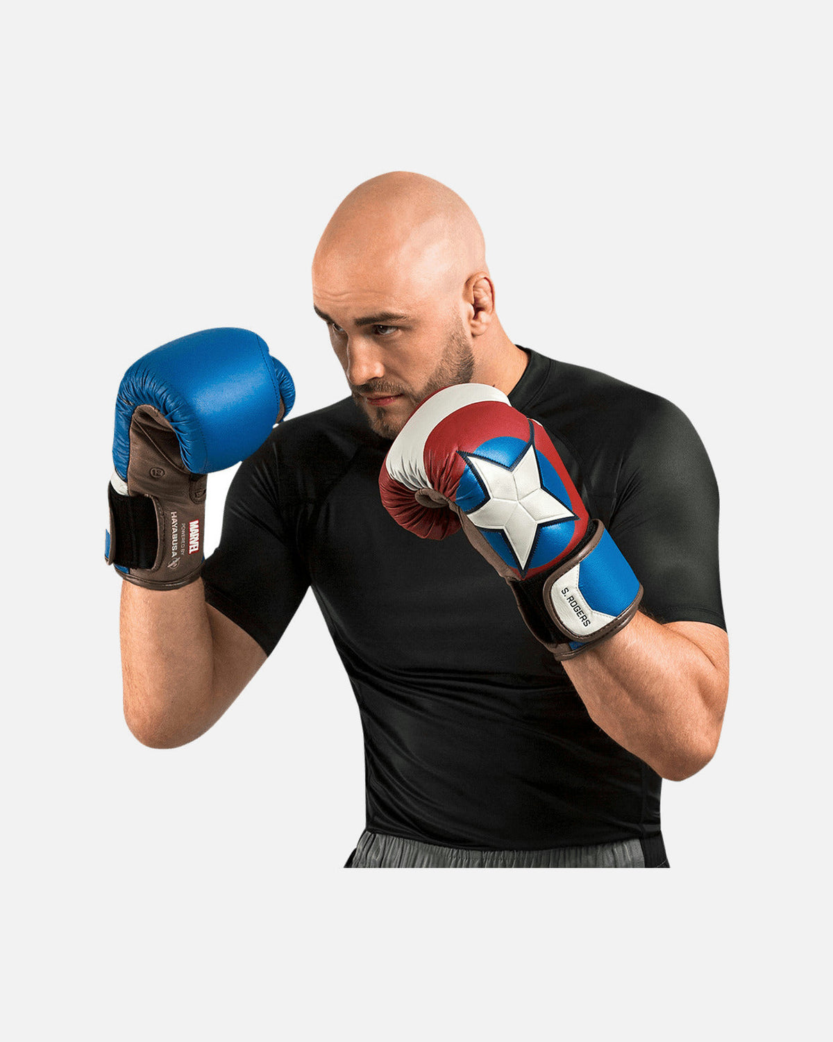 Hayabusa x Marvel Bokshandschoenen Captain America - Rood/Wit/Blauw