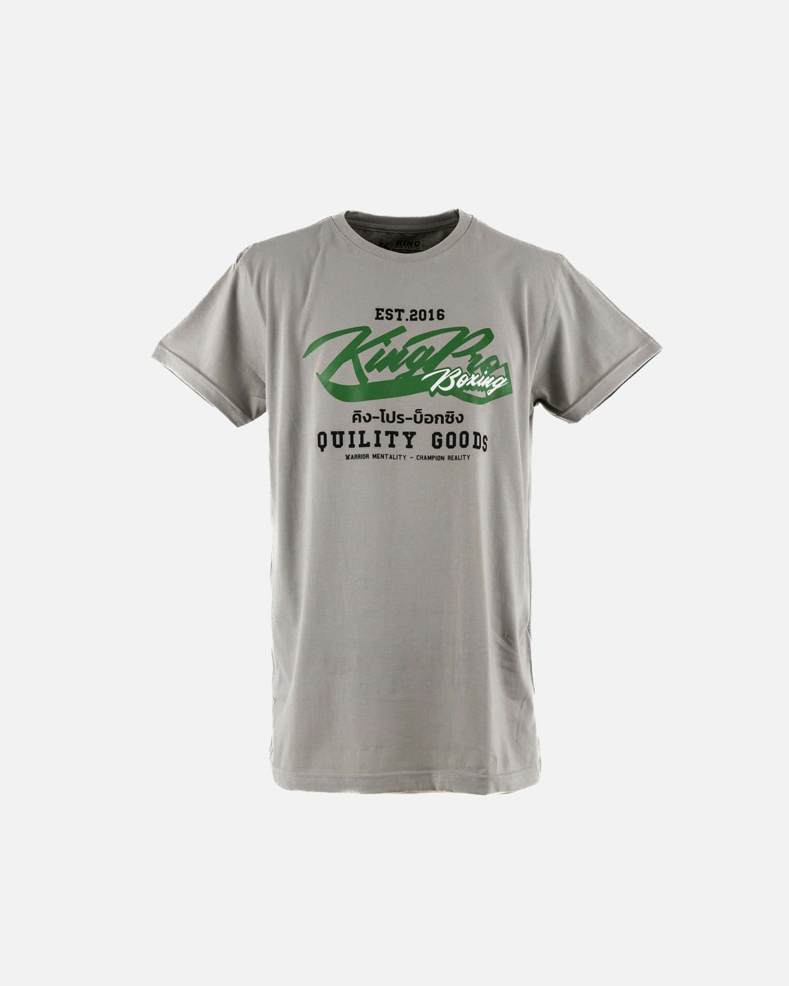 King Pro Boxing T-Shirt Signature - Grijs