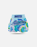 Booster Muay Thai Shorts TBT Swirl - Blauw
