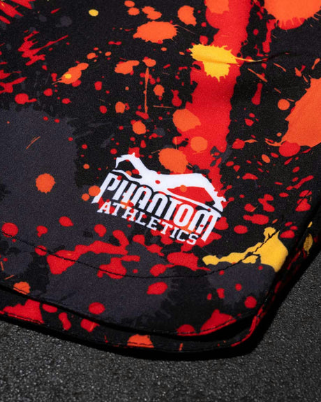 Phantom Athletics MMA Shorts Fusion Splatter – Red