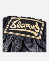 8 WEAPONS Muay Thai Shorts Hanuman - Zwart/Goud