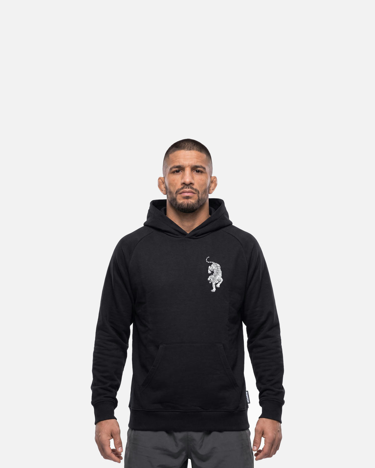 Phantom Athletics Hoodie Tiger Yant - Zwart