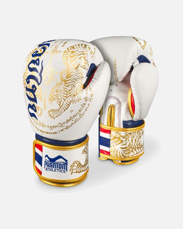 Phantom Athletics Bokshandschoenen Muay Thai Frost - Wit/Goud