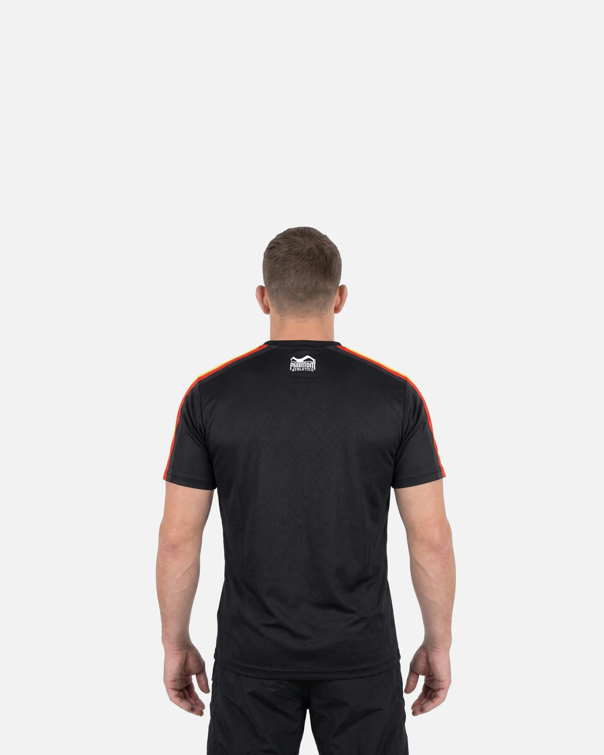Phantom Athletics T-Shirt EVO+ Germany - Zwart/Rood/Goud