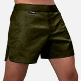 Hayabusa MMA Shorts Hex Mid-Thigh - Groen
