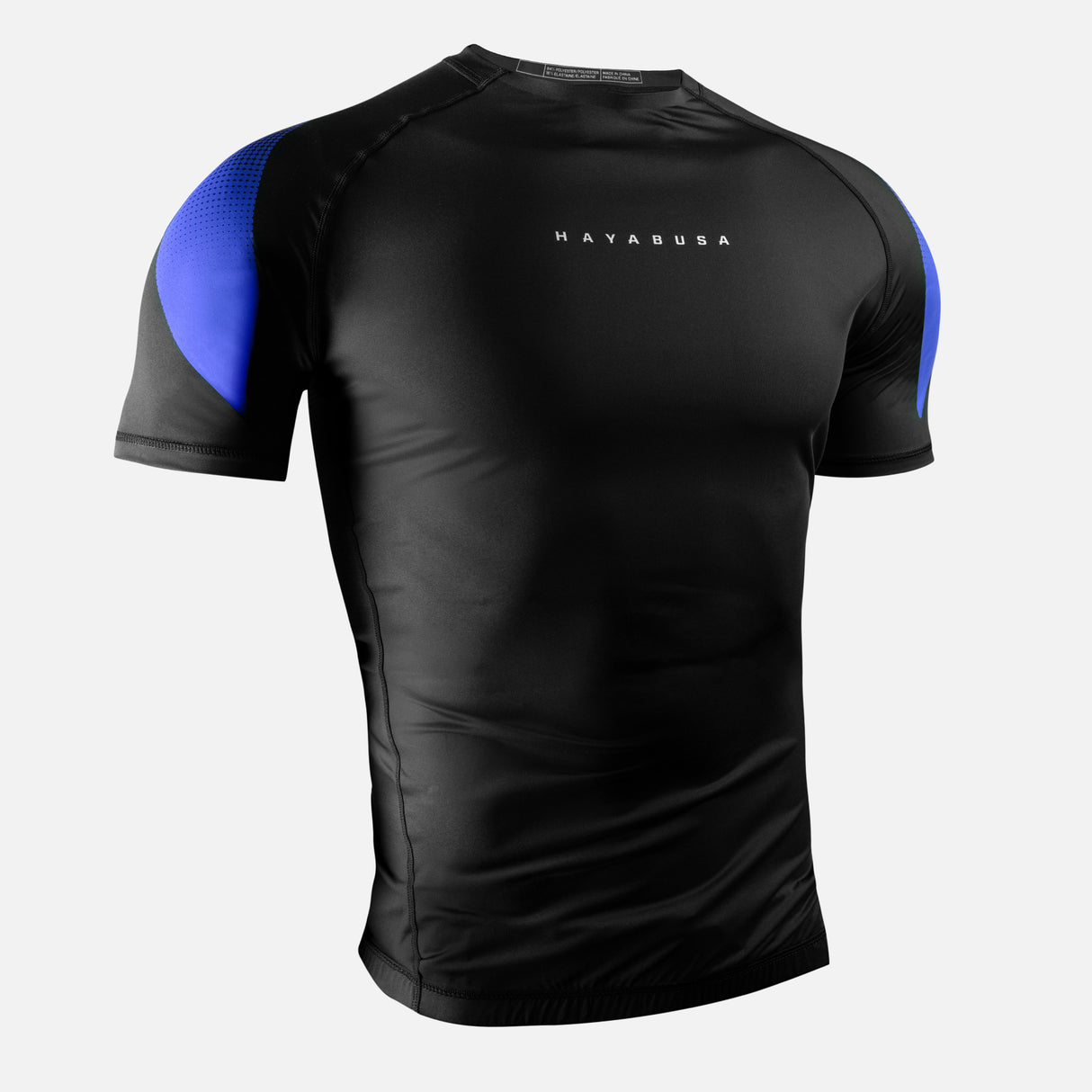 Hayabusa Rashguard Pro Ranked Korte Mouwen - Blauw