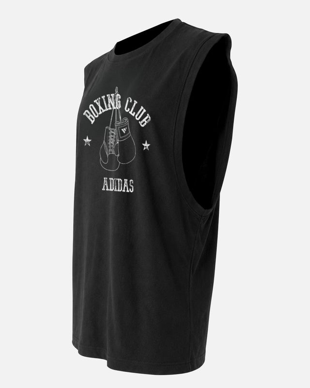Adidas T-Shirt Boxing Graphic Line SL – Schwarz