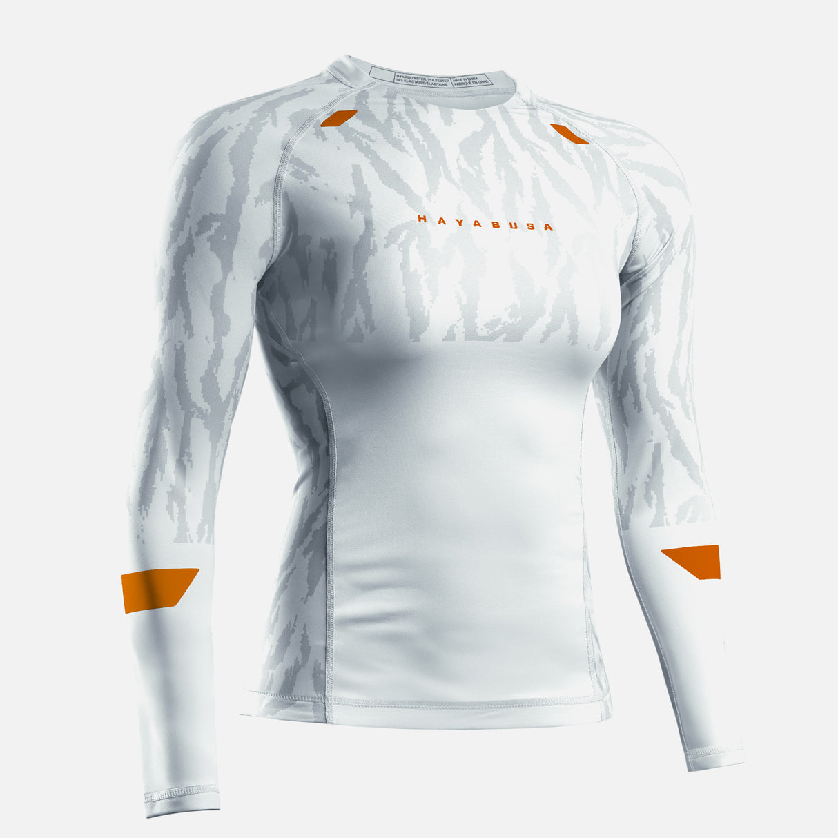 Hayabusa Rashguard Apex Vantage Lange Mouwen Dames - Wit