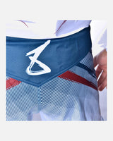 8 WEAPONS MMA Shorts Shift - Wit/Navy/Rood