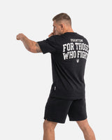 Phantom Athletics T-Shirt FOR THOSE WHO FIGHT - Zwart