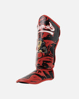 8 WEAPONS Scheenbeschermers Joe - Zwart/Rood