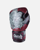 8 WEAPONS Bokshandschoenen Hanuman Yant - Zwart/Rood