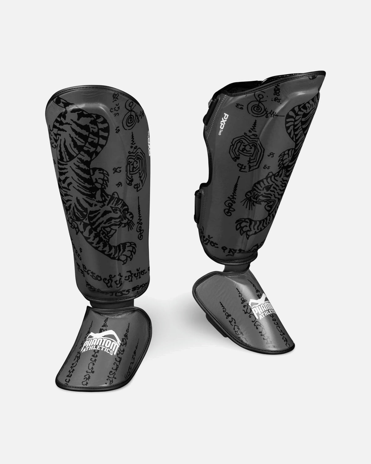 Protège-tibias Phantom Athletics Muay Thai Army – Vert