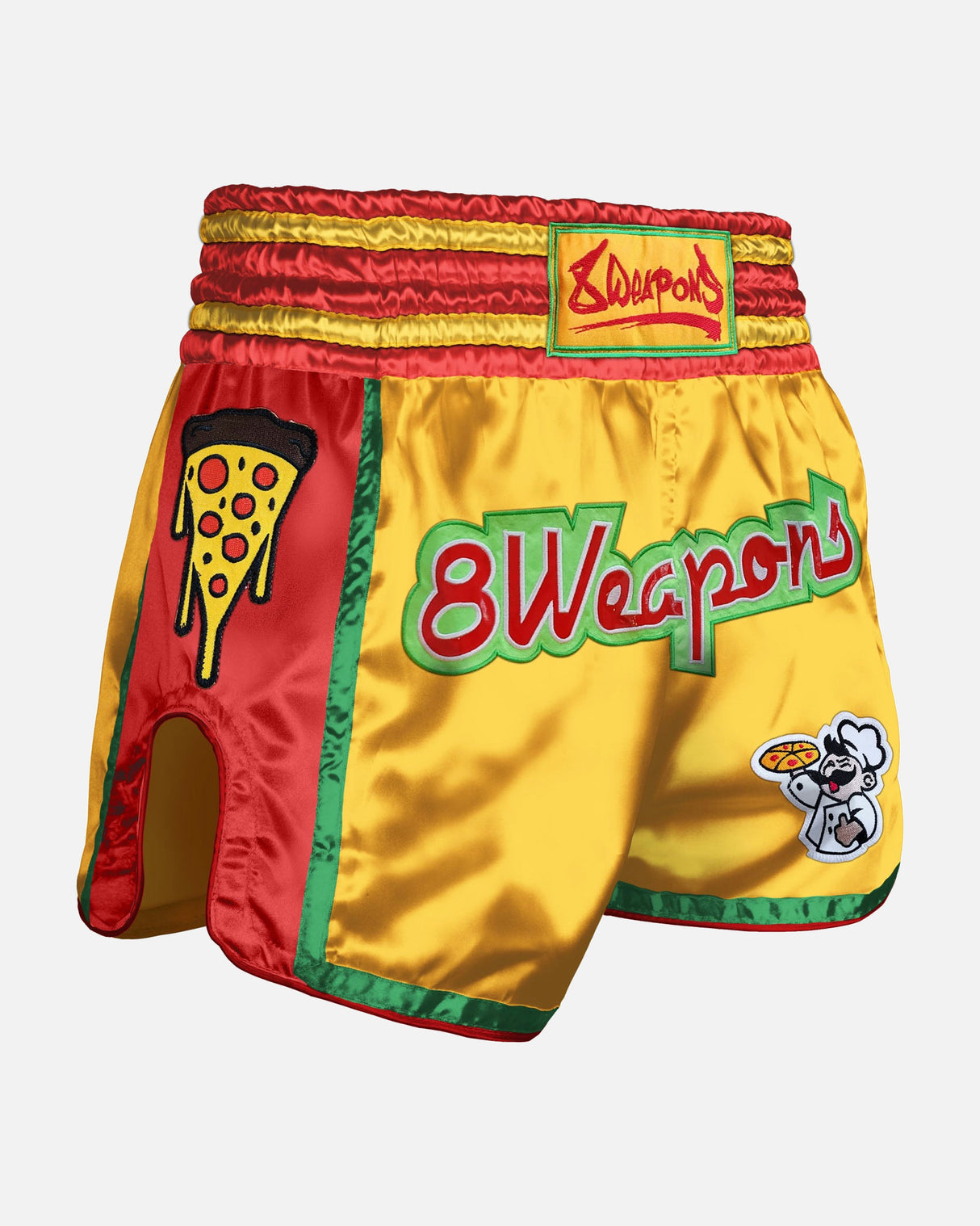 8 WEAPONS Muay Thai Shorts Muay Pizza