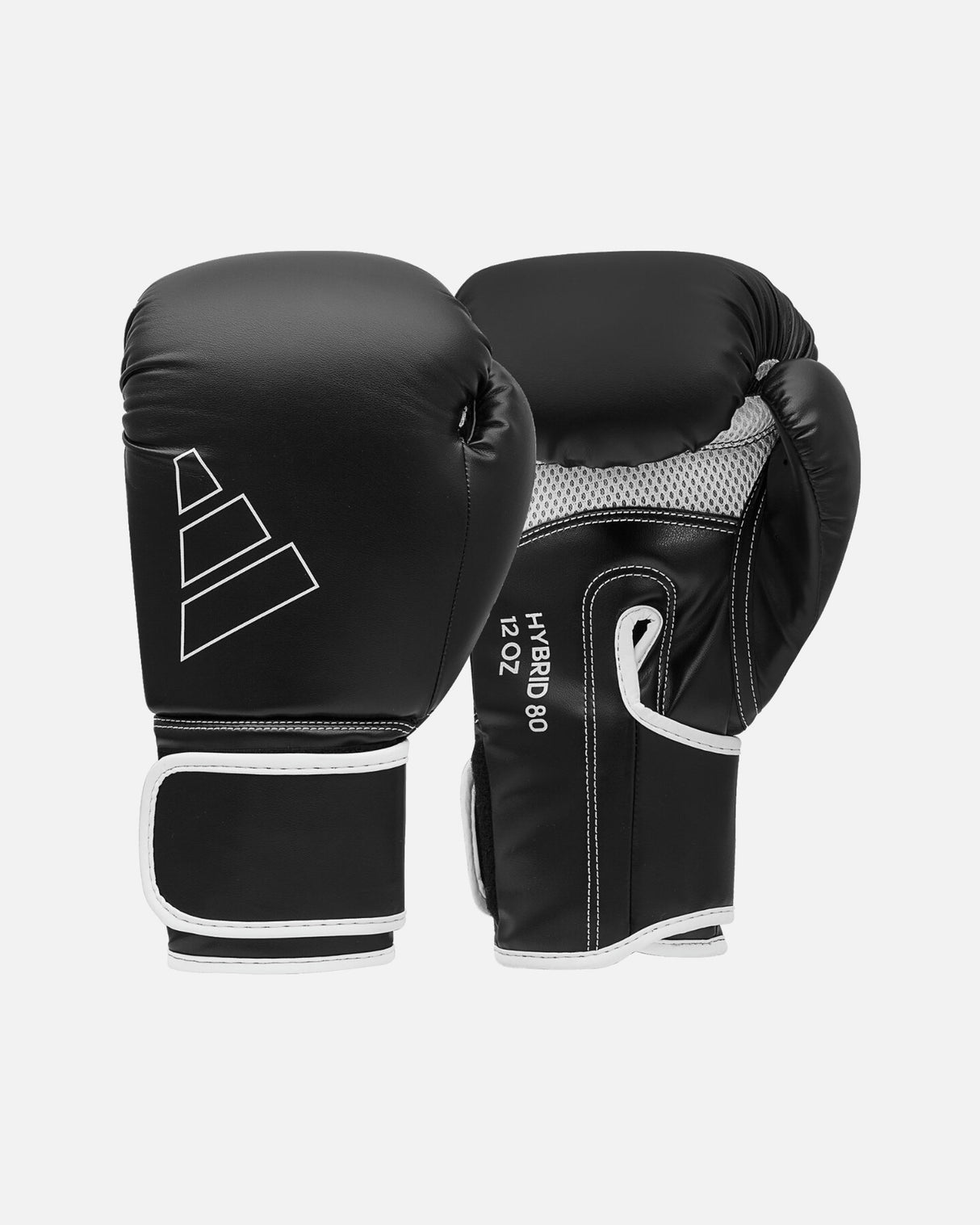 Guantes de boxeo Adidas Hybrid 80 – Negro/Blanco