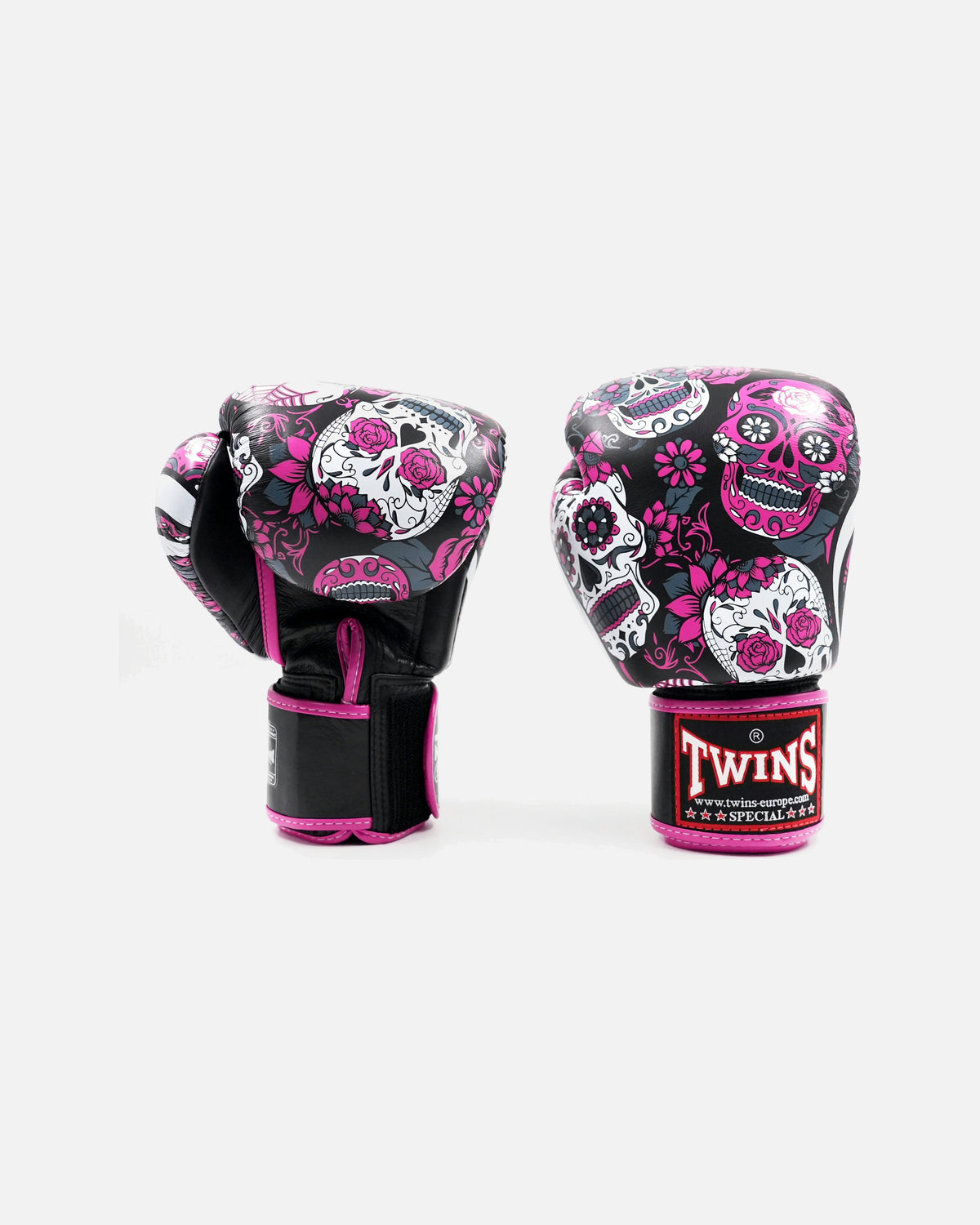 Twins Bokshandschoenen FBGVL4 Skull - Roze
