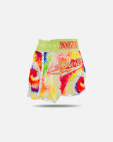 Booster Muay Thai Shorts TBT Swirl - Geel