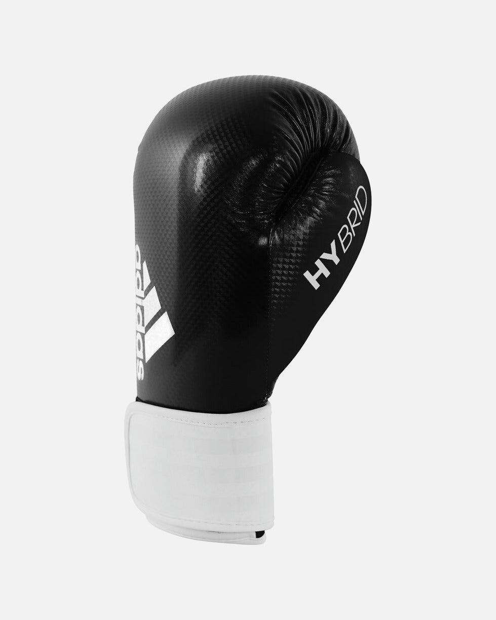Guantes de boxeo Adidas Hybrid 65 – Negro/Blanco