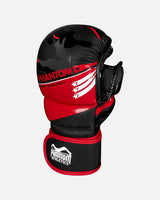 Phantom Athletics MMA Handschoenen Raider - Rood/Zwart Camo