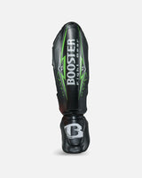 Booster Scheenbeschermers Warrior Series - Zwart