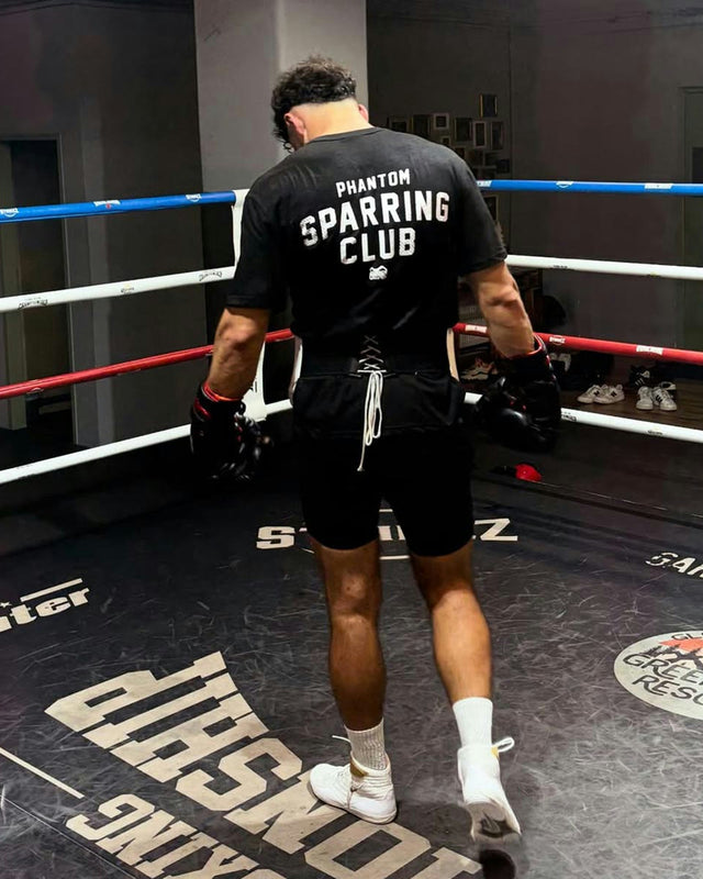 Phantom Athletics T-Shirt Sparring Club Oversize Heavy – Sort
