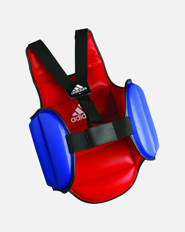 Adidas Borstbeschermer Reversible - Rood/Blauw