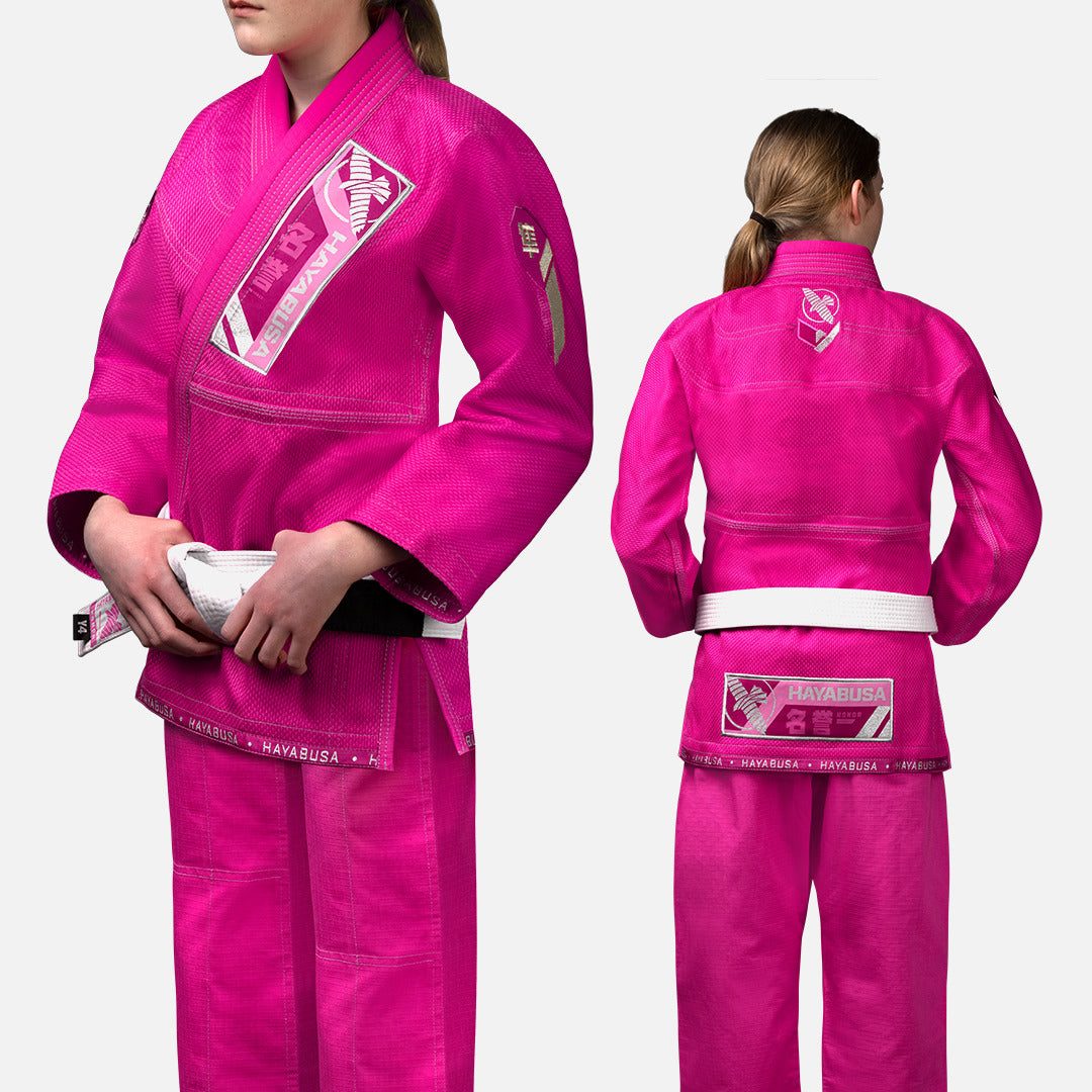 Hayabusa BJJ Gi Ascend Kinderen - Roze