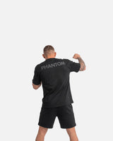 Phantom Athletics T-Shirt Oversize Blacked - Zwart