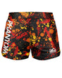 Phantom Athletics MMA Shorts Fusion Splatter - Rood