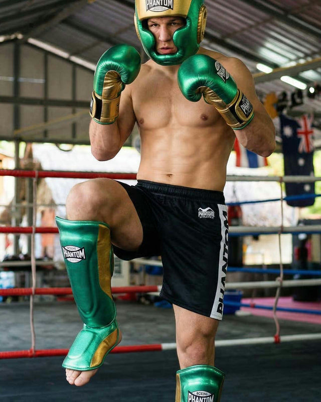 Phantom Athletics Scheenbeschermers Mexico - Groen/Goud
