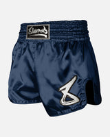 8 WEAPONS Muay Thai shorts Strike - Donkerblauw/Wit