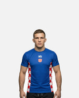 Phantom Athletics T-Shirt EVO+ Team Croatia - Blauw