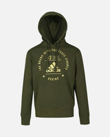 Adidas Hoodie Community Boxing – Grün/Gold
