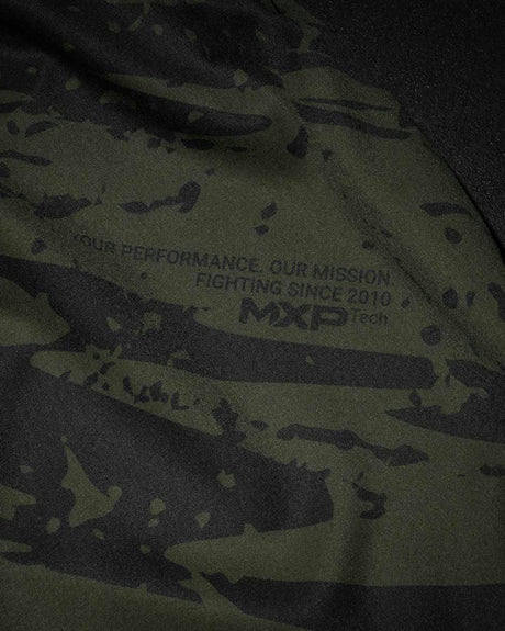 Phantom Athletics MMA Shorts EVO Tiger Camo - Legergroen
