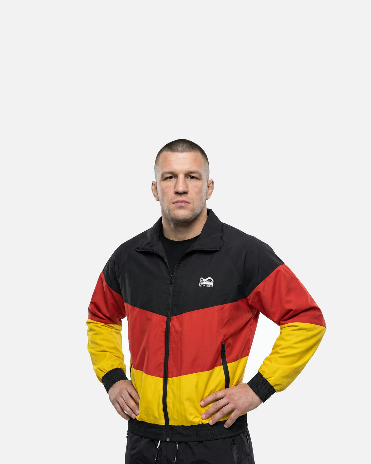 Phantom Athletics Training Jacket DMC Team Germany FS – Black/Red/Gold