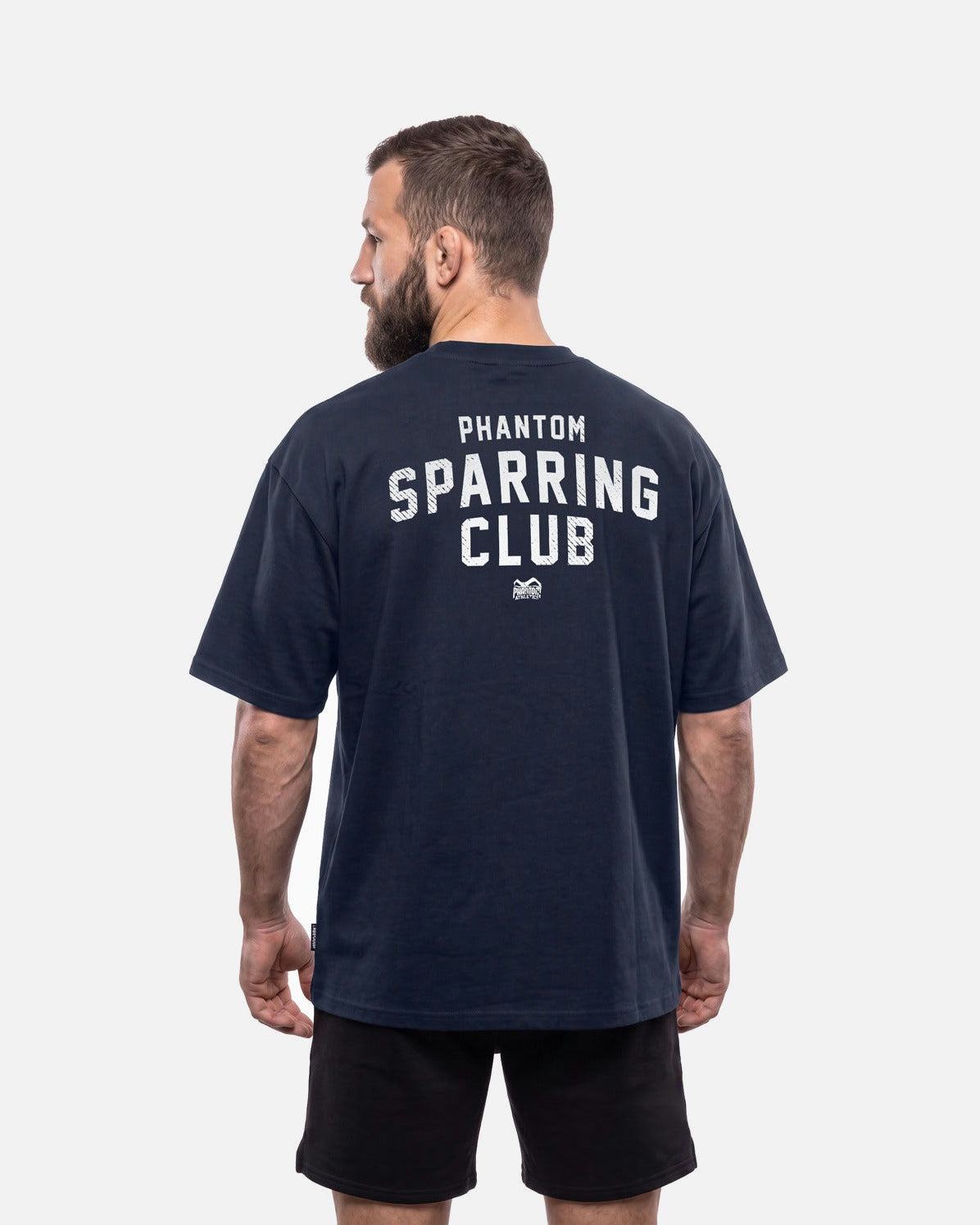 Phantom Athletics Triko Sparring Club Oversize Heavy – Námořnická modrá