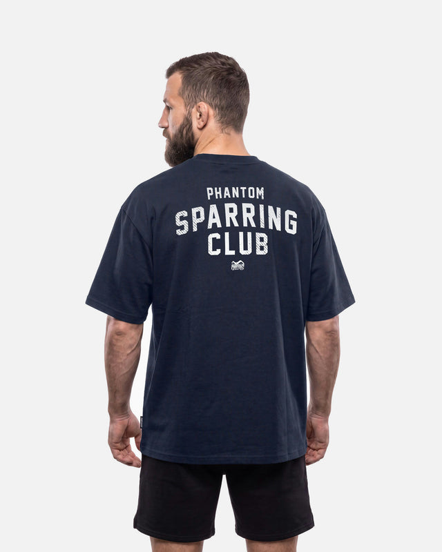 Phantom Athletics Triko Sparring Club Oversize Heavy – Námořnická modrá