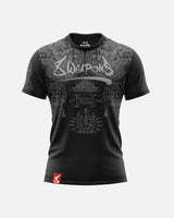 8 Weapons T-Shirt Yantra - Zwart