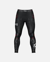 8 WEAPONS Compressiebroek Hit 2.0 - Zwart/Rood