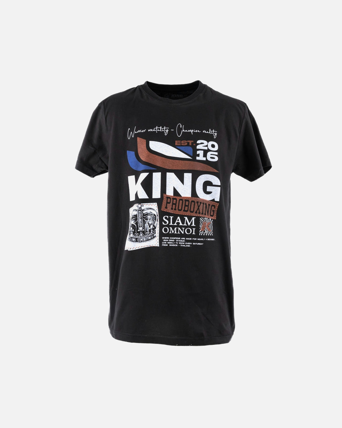 King Pro Boxing T-Shirt Omnoi - Zwart