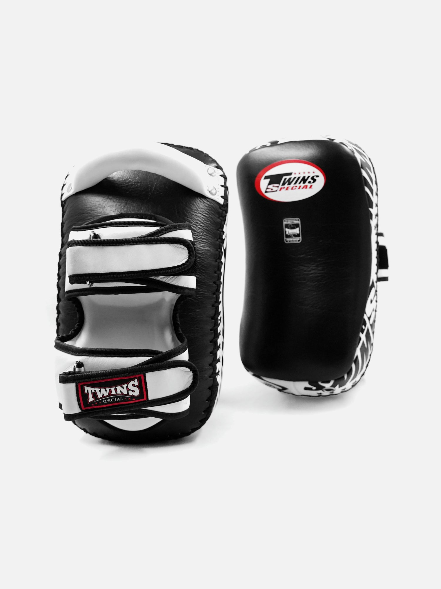 Paos de Muay Thai Twins Trapkussen KPL12 – Negro/Blanco