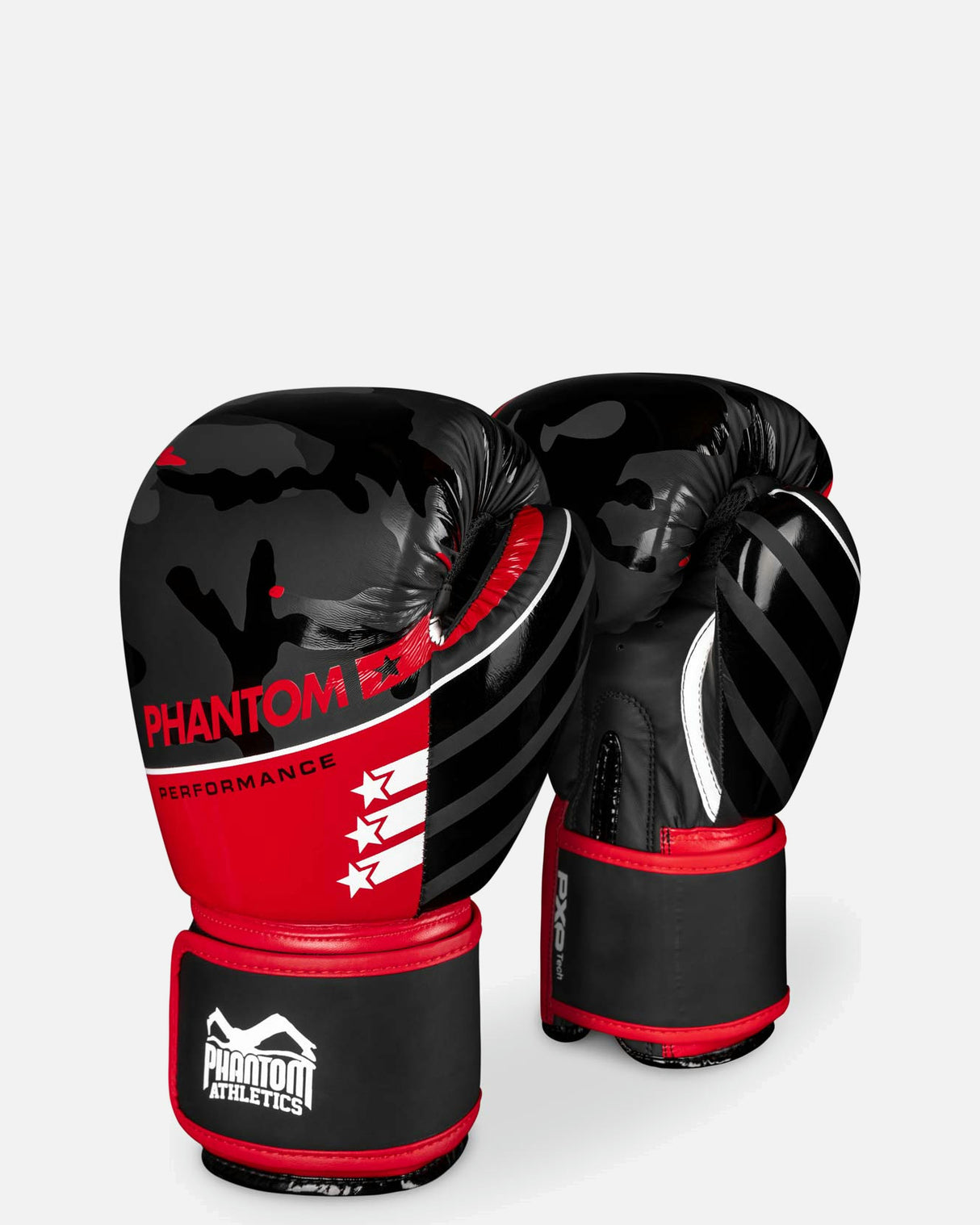 Phantom Athletics Bokshandschoenen Raider - Rood/Zwart