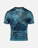 8 WEAPONS Rashguard Hit 2.0 - Donkerblauw/Zwart