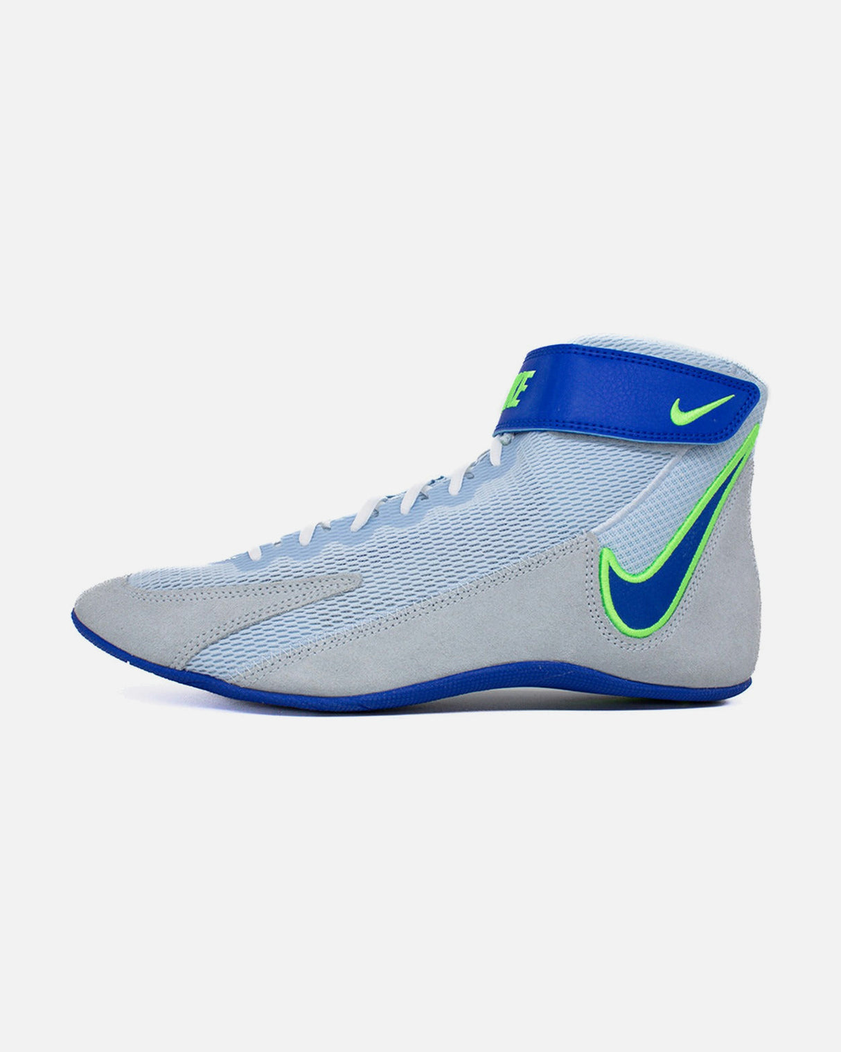 Nike Worstelschoenen Speedsweep VIII - Grijs/Blauw/Neon