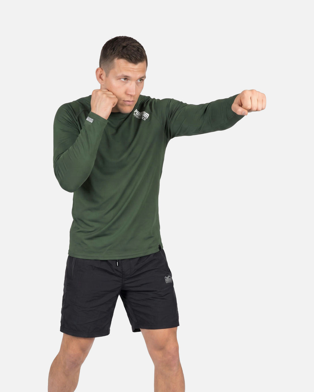 Phantom Athletics Trainingsshirt Tactic Lange Mouwen - Groen