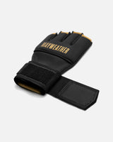 Hayabusa x Mayweather Binnenhandschoenen Deluxe Quick Wraps - Zwart/Goud