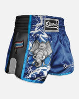 8 WEAPONS Muay Thai Shorts Jipe - Blauw