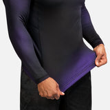 Hayabusa Rashguard Fusion Lange Mouwen - Zwart/Paars