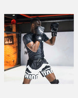 Phantom Athletics MMA Shorts Fusion-R 2in1 Savage - Zwart/Wit