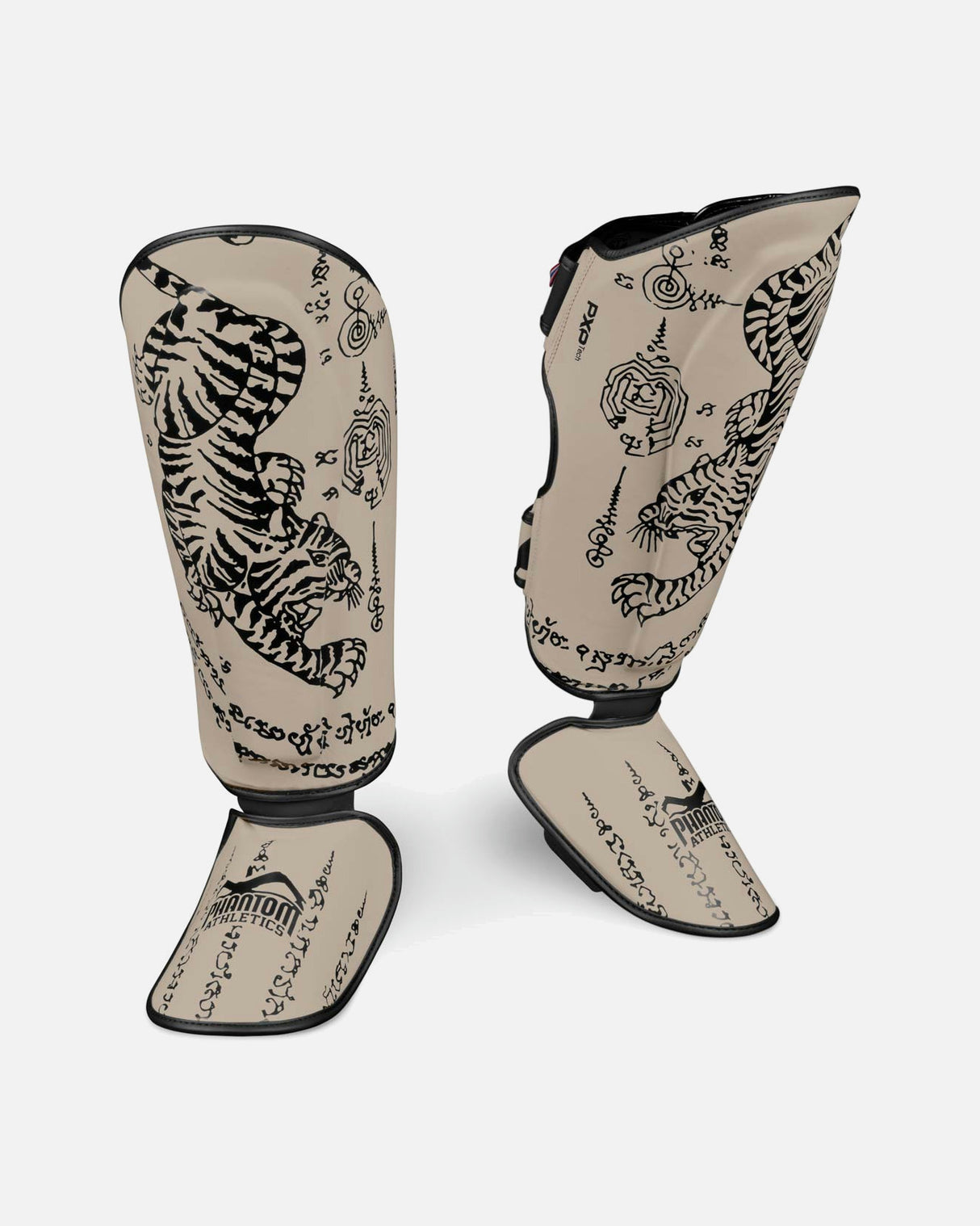 Protège-tibias Phantom Athletics Muay Thai Army – Vert